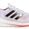 Adidas Women's UltraBoost 21 - White/Black/Solar Red (S23840)