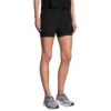 Brooks Women's Chaser 5" 2-IN-1 Short - Black (221464001)