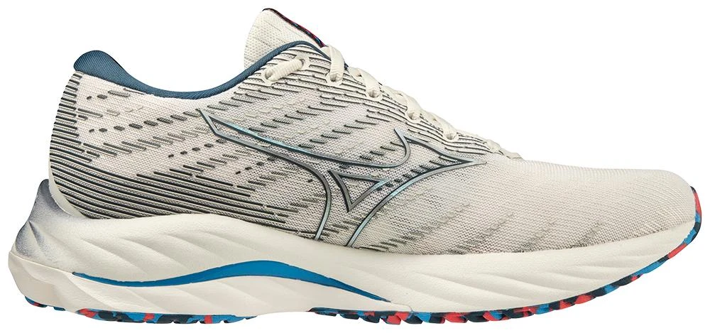 Mizuno Women's Wave Rider 26 - Snow White/Silver (411377.0D73) - Image 4