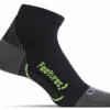 Feetures! Plantar Relief Ultra Light Quarter Sock - Black (PF2501)