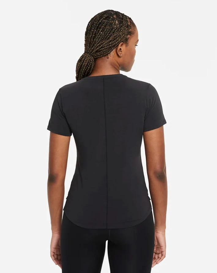 Women's Nike Dri Fit One Luxe Short Sleeve - Black (DD0618-010) - Image 5