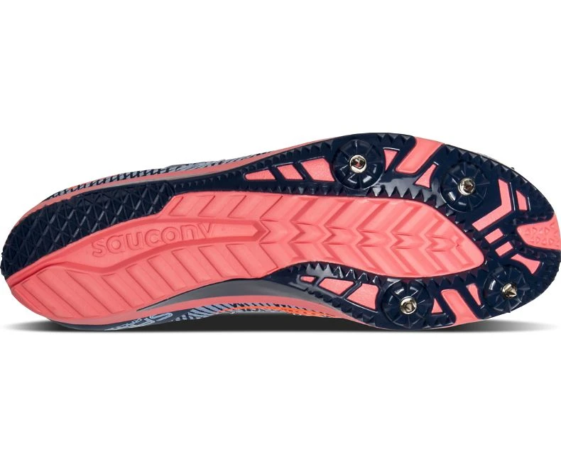 Saucony Women's Endorphin 2 - Blue/Pink (S19046-1) - Image 4