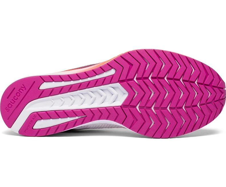 Saucony Women's Fastwitch 9 - ViziRED/White (S19053-1) - Image 4