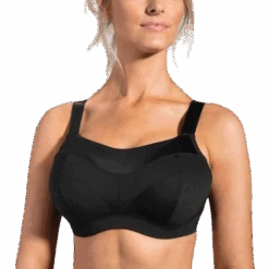 Brooks Women's Embody High Impact Sports Bra - Black (350067-001)